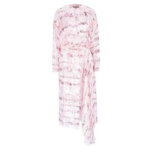 Designer Preen By Thornton Bregazzi Floral Pink Dress